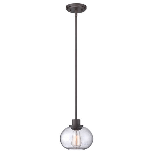 Lampa wisząca Trilogy - kolor brązowy, transparentny - QZ/TRILOGY/MP