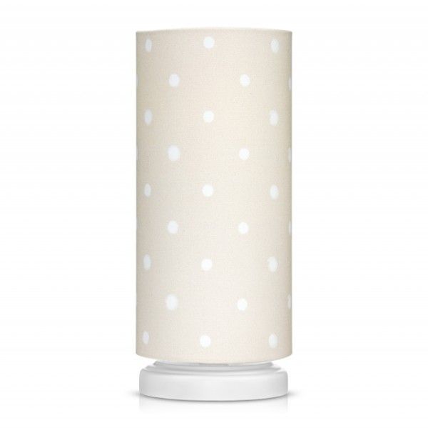 Lampka nocna Lovely Dots Beige w kropeczki