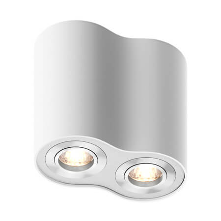 Oczko - spot Rondoo - kolor biały - 50407-WH