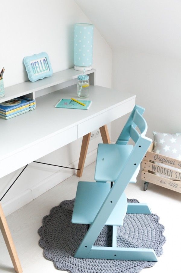 Pastelowa lampka nocna Lovely Dots Mint - bawełniany abażur