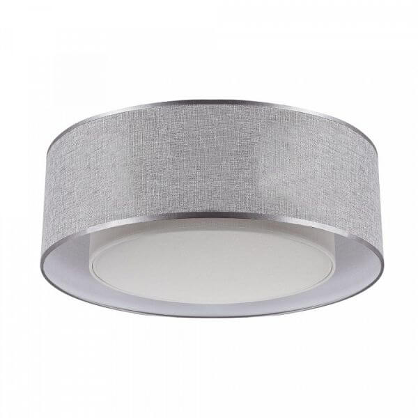 Plafon Bergamo - kolor połysk, Szary - MOD613CL-04GR