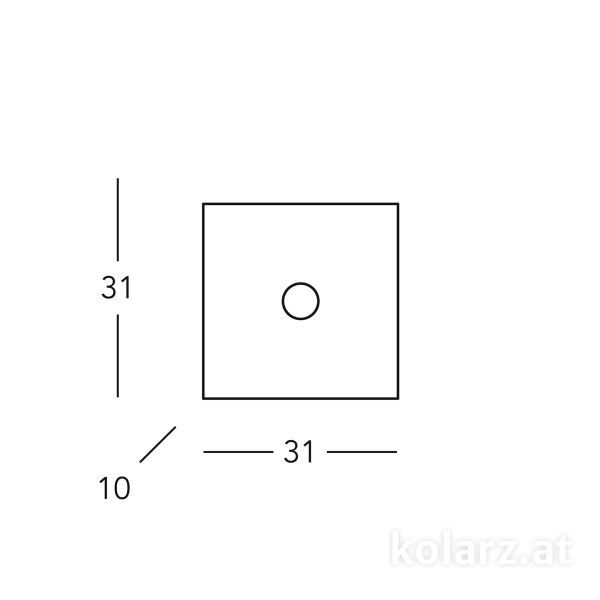 Plafon Chuck - kolor srebrny, transparentny - 0342.12.5