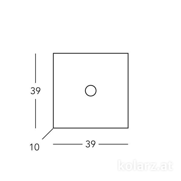 Plafon Chuck - kolor transparentny, złoty - 0342.14.3