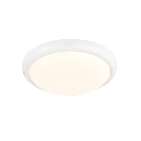 montana okrągła biała lampa sufitowa