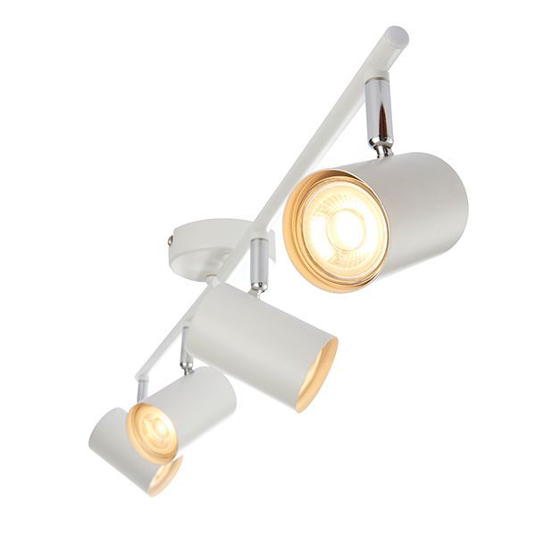 Podłużna lampa Arezzo - Saxby Lighting - biała matowa