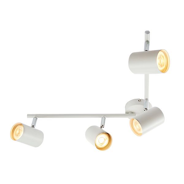Podłużna lampa Arezzo - Saxby Lighting - biała matowa