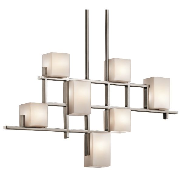 oryginalna geometryczna lampa wisząca siatka