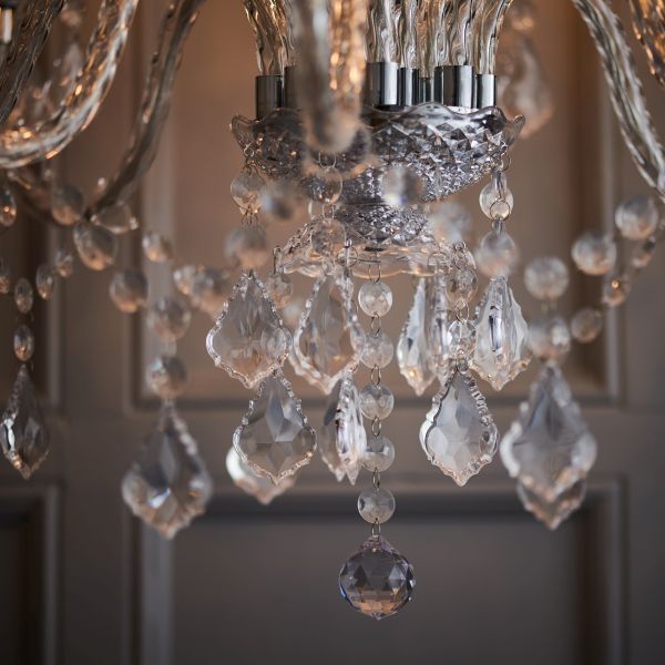 Żyrandol Clarence - 308-8-4CL