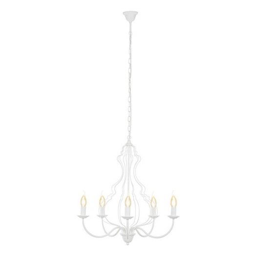 Żyrandol Margaret - kolor biały - 6330