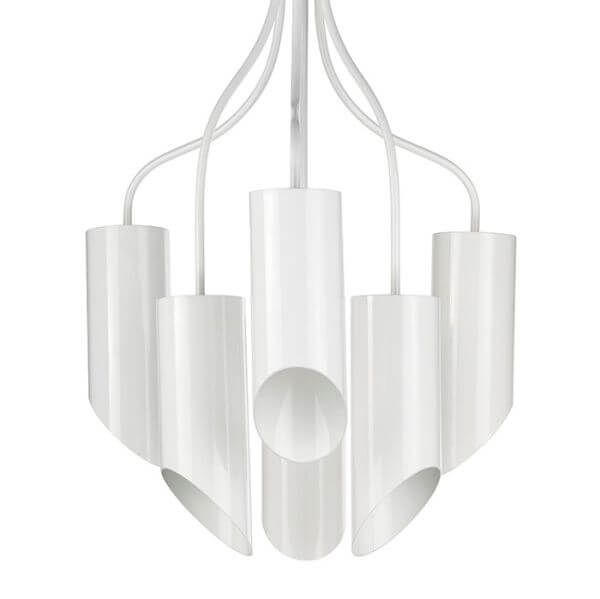 Żyrandol Quinto - kolor biały - QUINTO6 WAB