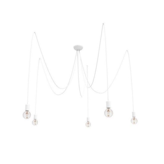 Żyrandol Spider - kolor biały - 9744