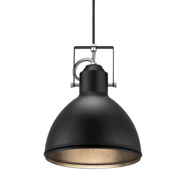 Lampa wisząca Aslak - kolor Czarny - 46553003