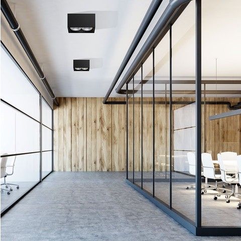 Oczko - spot Groove - kolor Czarny - 9316