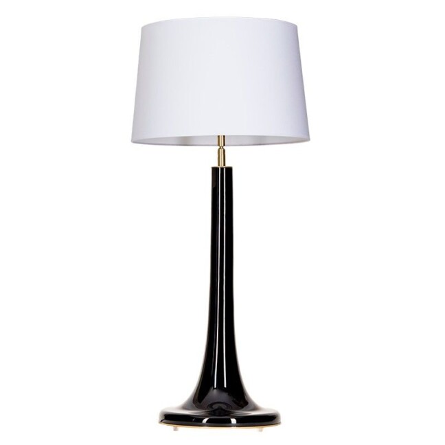 Lampa stołowa Lozanna  - kolor biały, Czarny - L214222230
