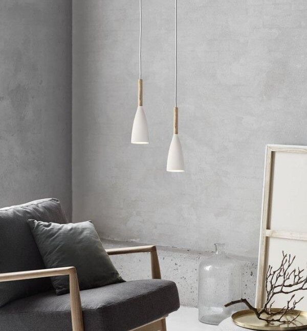 Lampa wisząca Pure  - kolor biały, mat - 43283001