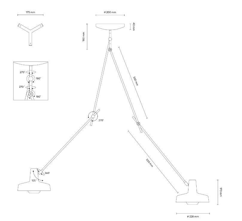 Lampa wisząca Arigato - AR-C2-L