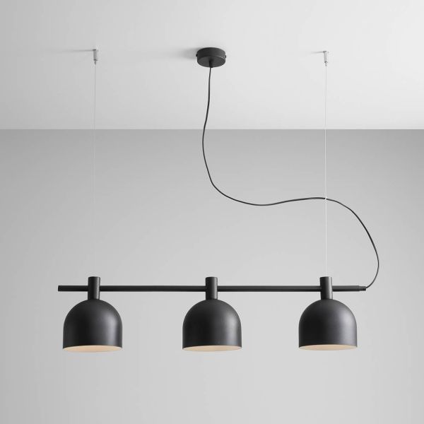 Lampa wisząca Beryl - kolor Czarny - 976E/1
