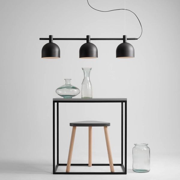 Lampa wisząca Beryl - kolor Czarny - 976E/1