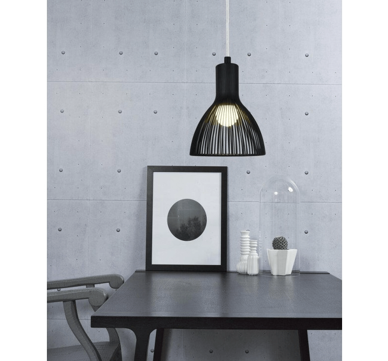 Lampa wisząca Emition - kolor Czarny - 72753003