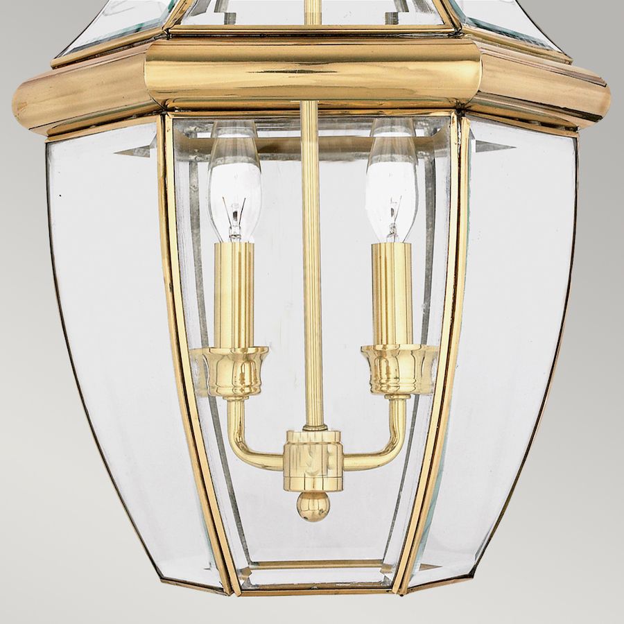 Lampa wisząca Newbury - kolor transparentny, złoty - QZ/NEWBURY8/L