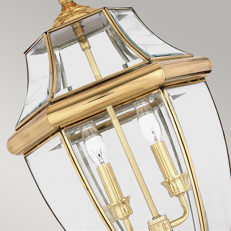 Lampa wisząca Newbury - kolor transparentny, złoty - QZ/NEWBURY8/L