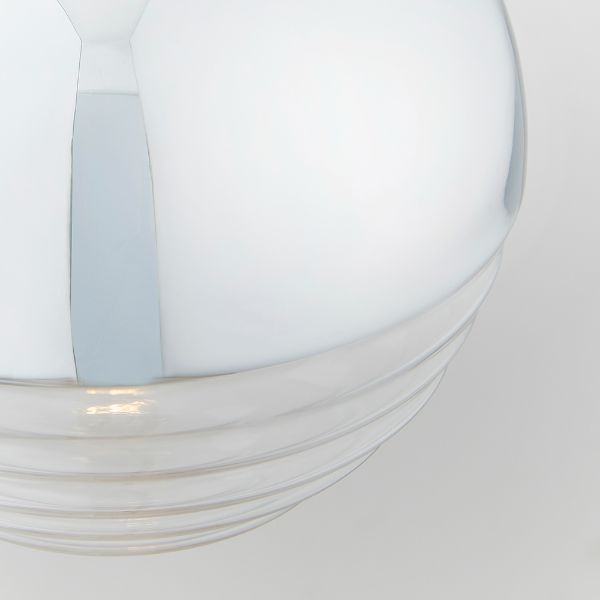 Lampa wisząca Paloma - kolor srebrny, transparentny - 68959