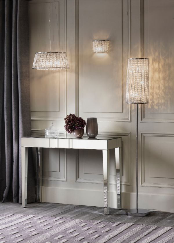 Lampa wisząca Sophia - kolor srebrny - 76694