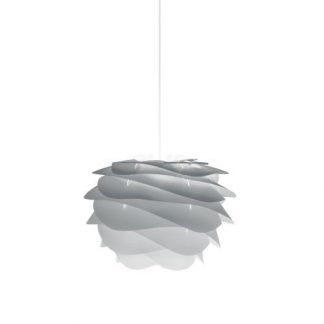 Biała nowoczesna lampa wisząca Carmina - skandynawska