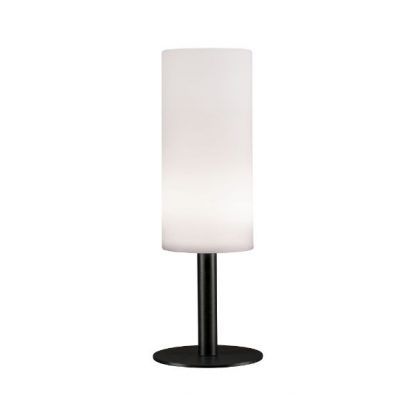 lampa stołowa z białym kloszem zewnętrzna tarasowa