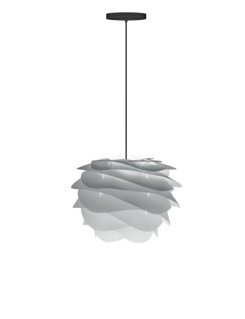 Biała nowoczesna lampa wisząca Carmina - skandynawska