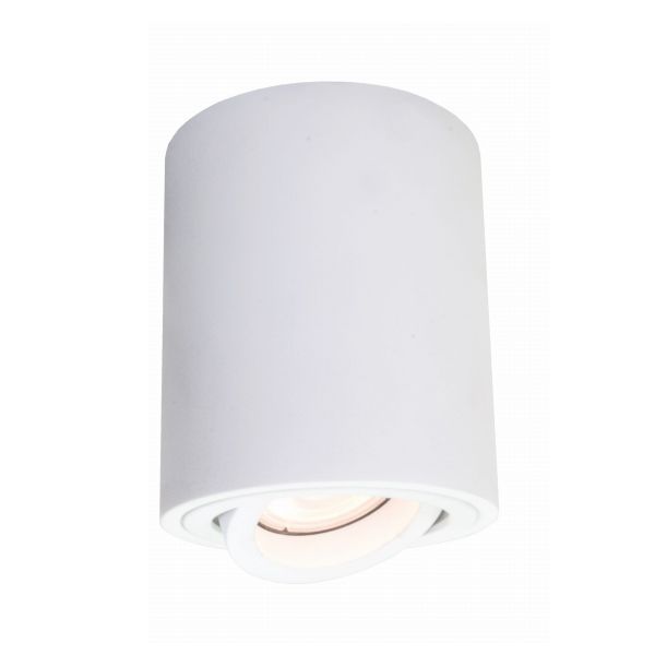 biała lampa sufitowa tuba - do kuchni na sufit