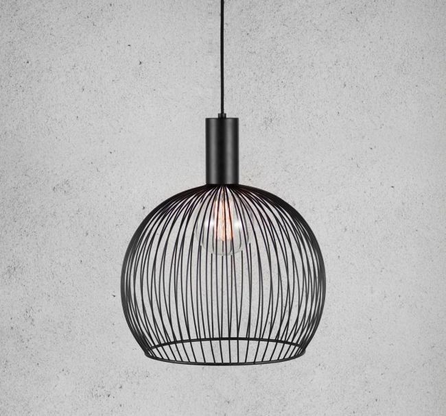Designerska lampa wisząca nad stół w salonie Aver 40