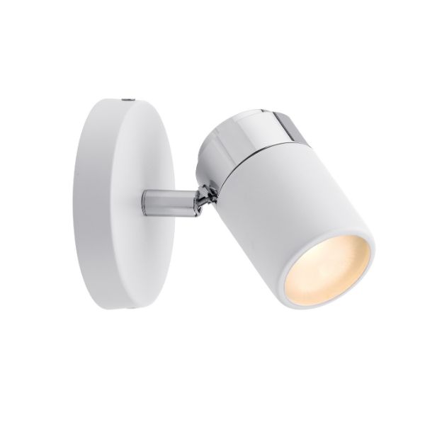 Kinkiet Zyli do łóżka w sypialni - biały