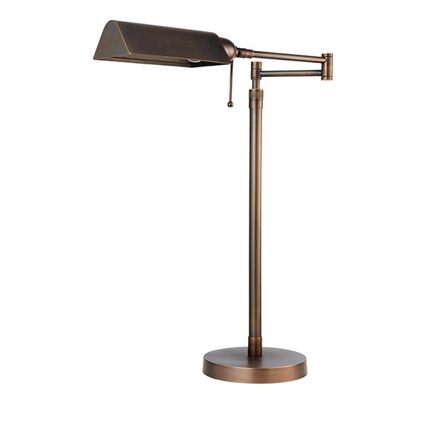 Lampa biurowa Clarendon - industrialna lampa stołowa - 72978