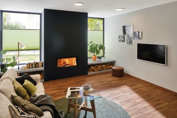 Lampa podłogowa Haldar do salonu