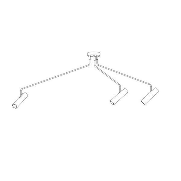 Lampa sufitowa Eye Super do przestronnego salonu