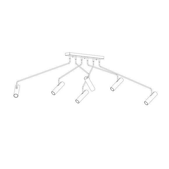 Lampa sufitowa Eye Super do stylowej jadalni