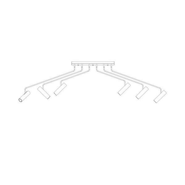 Lampa sufitowa Eye Super do stylowej jadalni