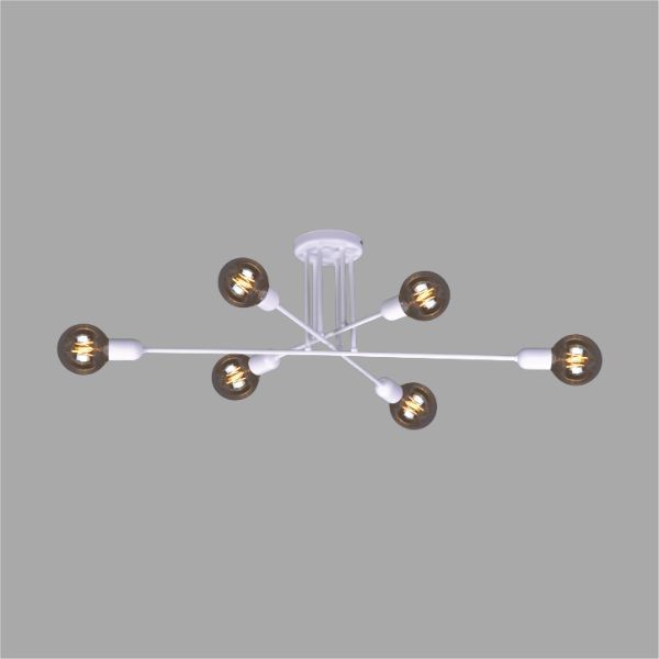 Lampa sufitowa Sitya do nowoczesnego salonu