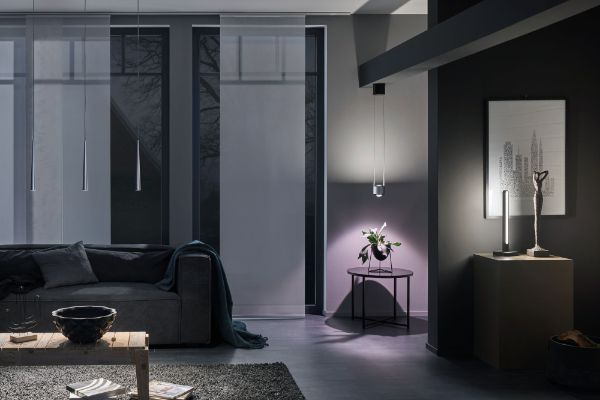 Lampa wisząca Gutta - Klosze stożkowe LED nad wyspę nowoczesną