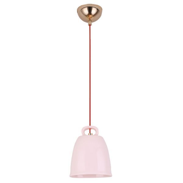 różowa lampa wisząca dla dziewczynki