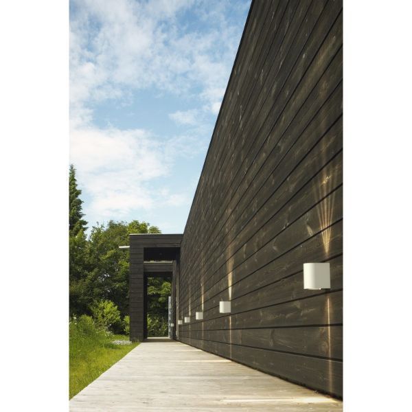 Nowoczesny kinkiet Canto - Nordlux - IP44, LED, biały