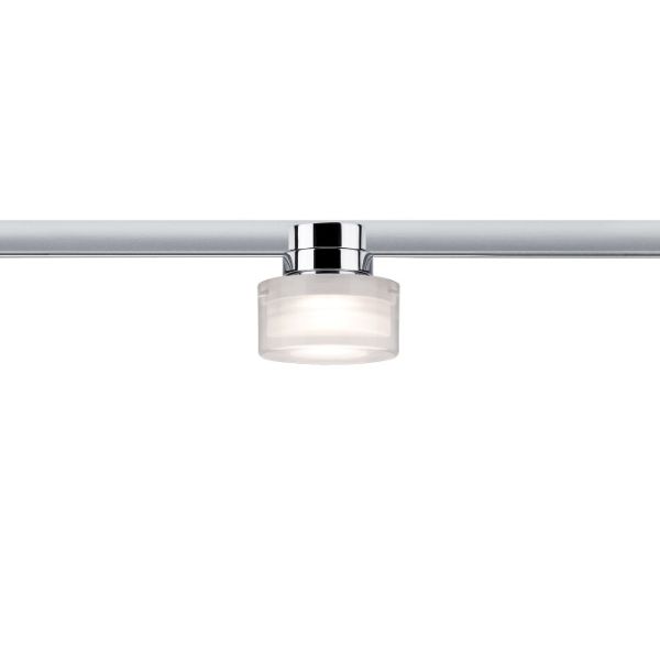 Oczko sufitowe Topa Dot - mleczne, system szynowy