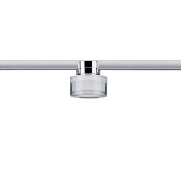 Oczko sufitowe Topa Dot - mleczne, system szynowy