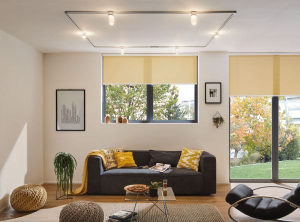 Oczko sufitowe Topa Dot - mleczne, system szynowy