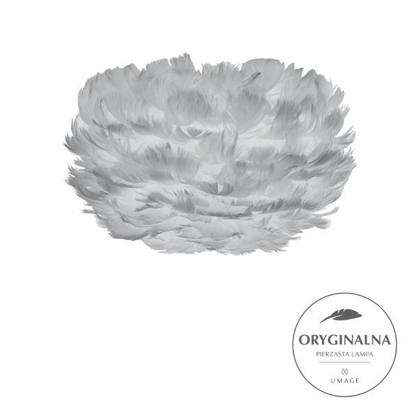 Szara lampa stołowa Eos Light Micro na stół do salonu