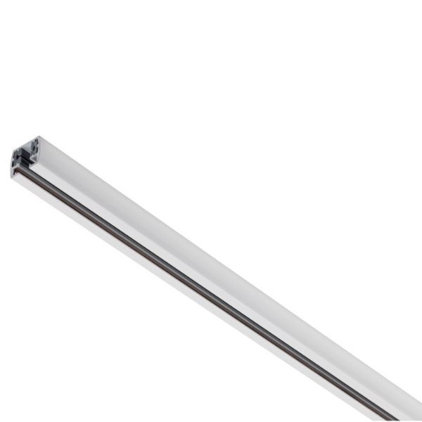 Biała listwa URail - 0,1m, system szynowy