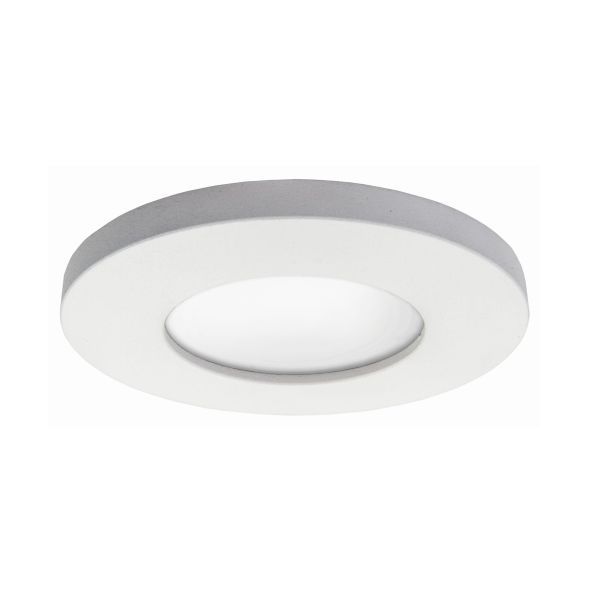 Białe oczko podtynkowe Lagos - IP65 do łazienki i pod prysznic