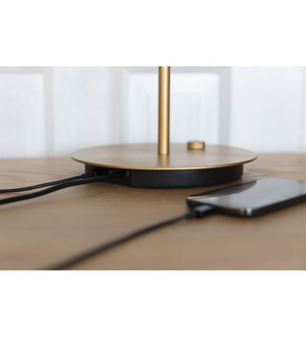 Bordowa lampa stojąca Asteria - LED do salonu skandynawskiego