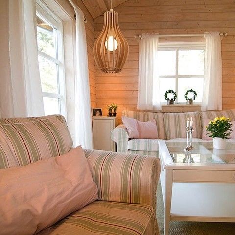 Lampa wisząca Ika - naturalne drewno